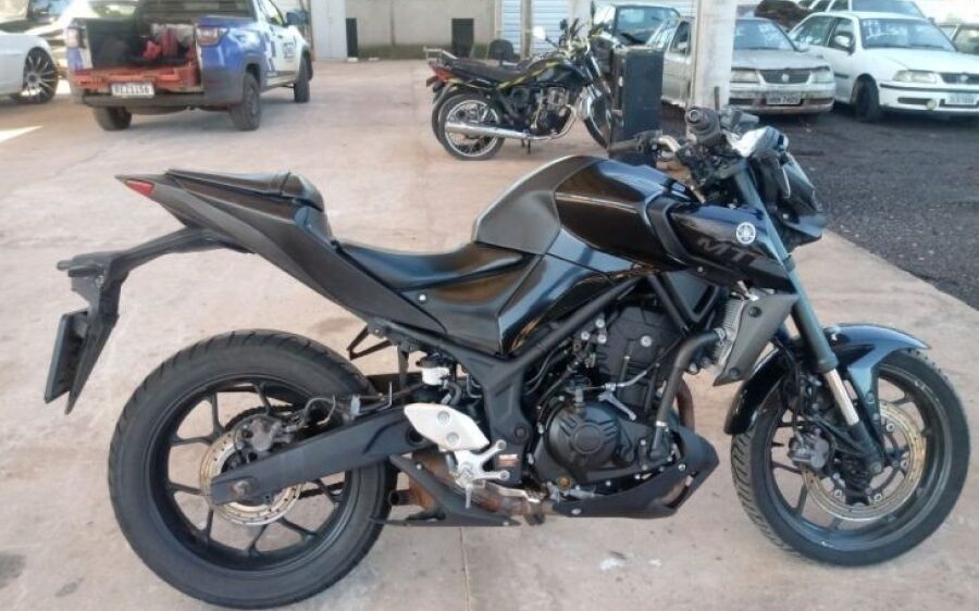 Leilão do Detra-MS tem moto esportiva com lance cinco  vezes abaixo do  valor de mercado