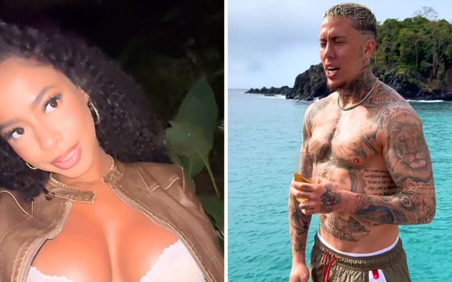 MC Daniel e Lorena Maria juntos em Noronha: romance cresce e segue firme