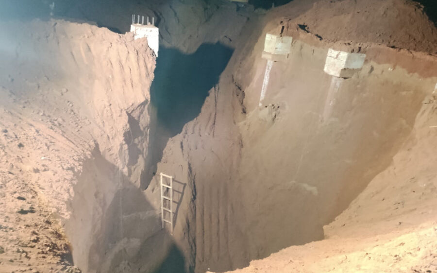 Trabalhadores estão soterrados em construção de silo em fazenda de Sonora