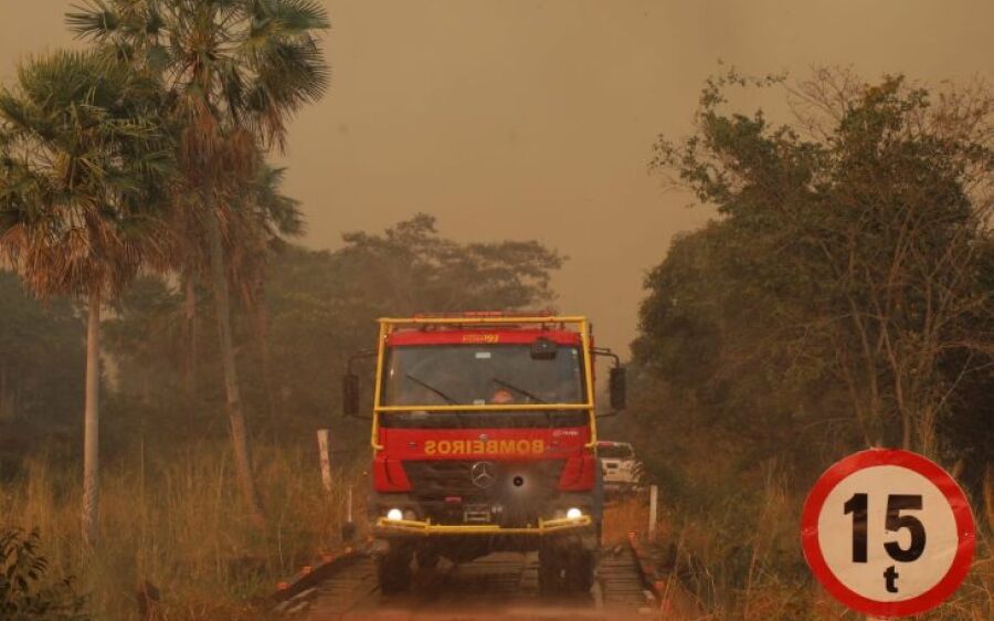 Bombeiros de MS mantém ações de controle, monitoramento e rescaldo no Pantanal