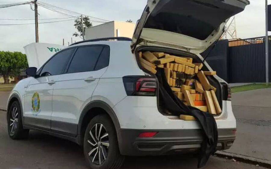Para despistar polícia, traficantes usam carro falso do Incra