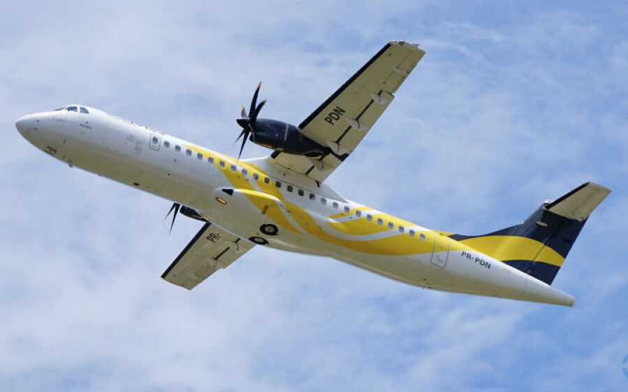 Avião da Voepass com destino a SP faz pouso de emergência em Uberlândia