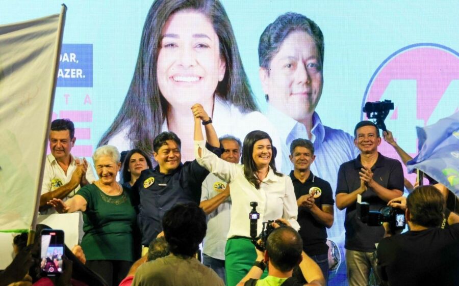 Rose lança oficialmente campanha para prefeita de Campo Grande com evento que lotou o Centro