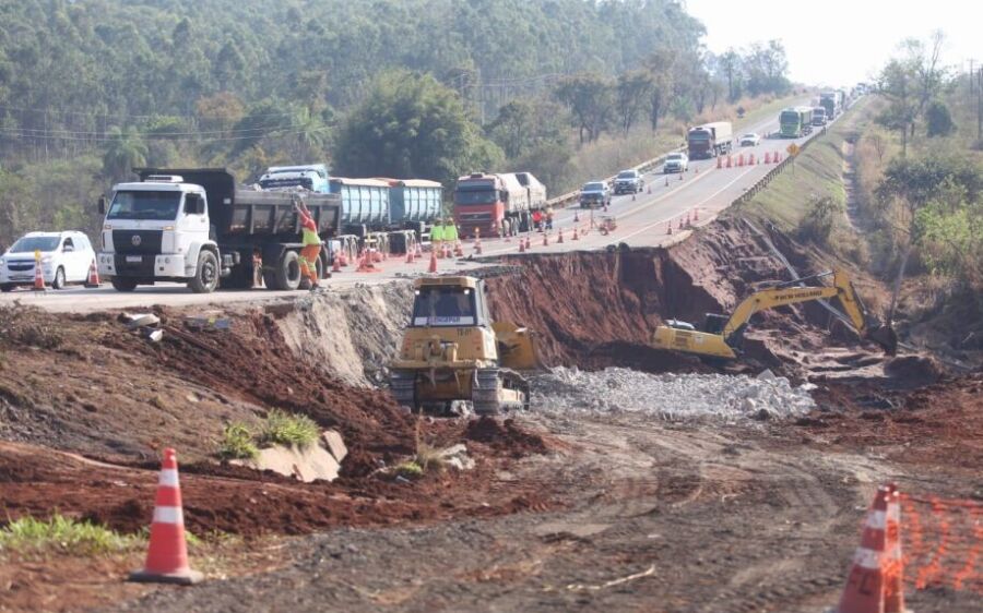 CCR MSVia não consegue  antecipar conclusão de obra na BR-163 por falta de matéria prima