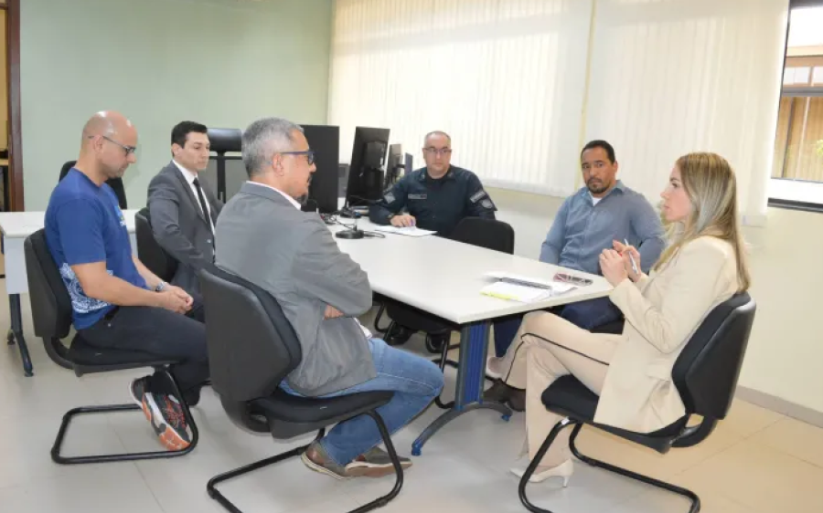 Polícia Militar participa de reunião para segurança do pleito eleitoral em Coxim