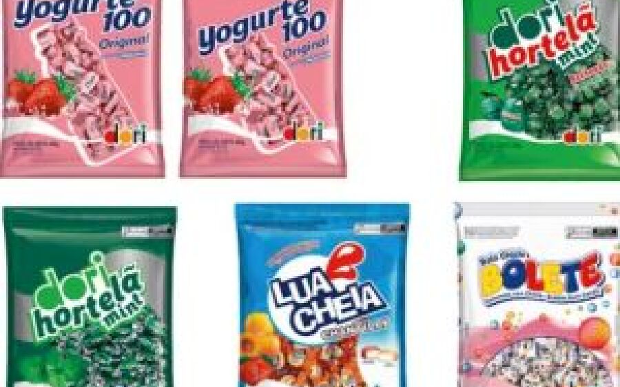 Anvisa proíbe venda de lotes de balas da Dori por risco de Salmonella
