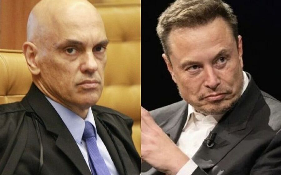 Musk ameaça e critica Moraes no X após ter sido intimado por ministro