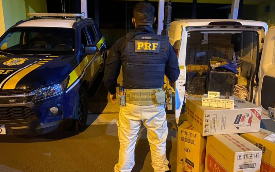 PRF apreende grande quantidade de anabolizantes e recupera veículo em MS