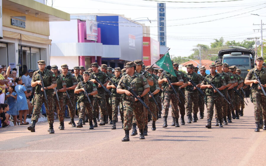 Coxim convida a população para o desfile Cívico-Militar em comemoração  à Independência do Brasil