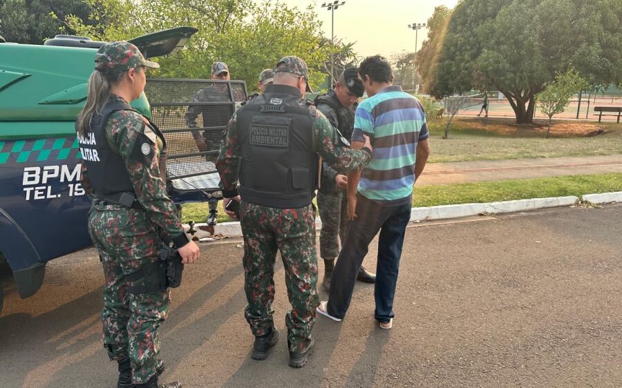 Durante operação, PMA de Coxim prende em flagrante proprietário de fazenda no Pantanal por maus-trat