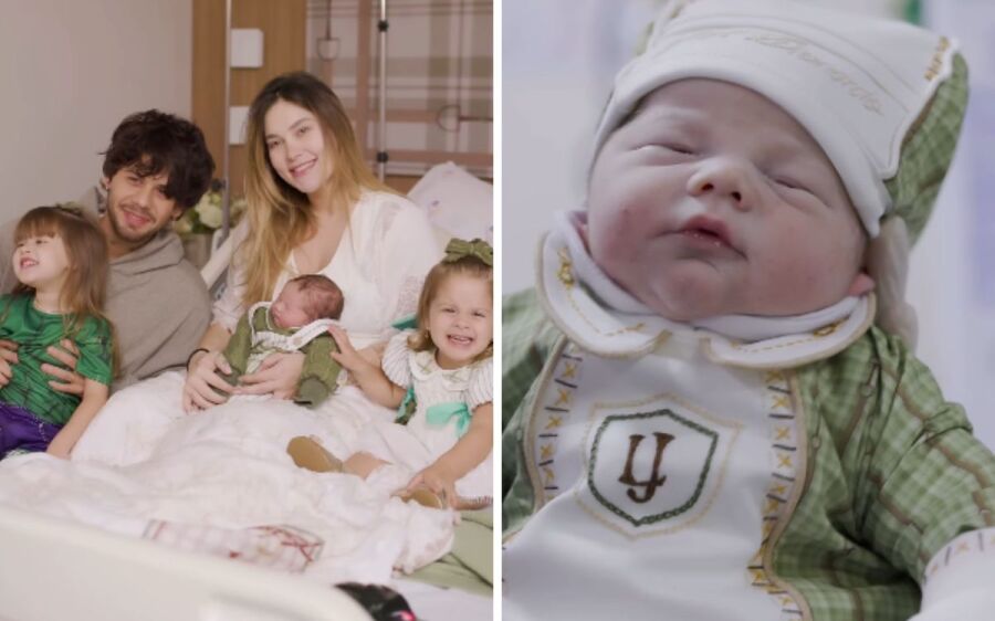 Virginia Fonseca e Zé Felipe revelam padrinhos do filho José Leonardo