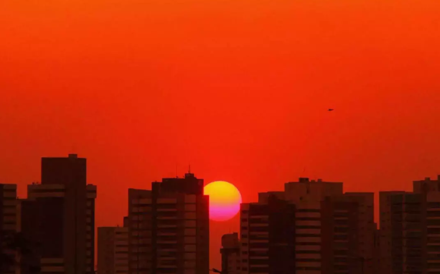  MS permanece sob alerta vermelho para onda de calor e baixa umidade do ar
