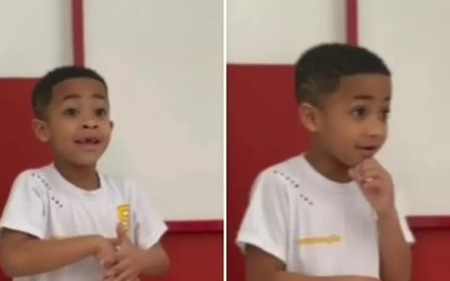 Menino de 7 anos ajuda mãe de bebê engasgado a fazer manobra que aprendeu
