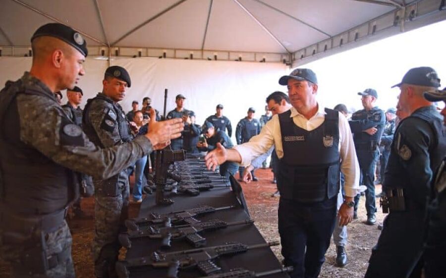 Polícias Militar e Civil de MS recebem novos fuzis
