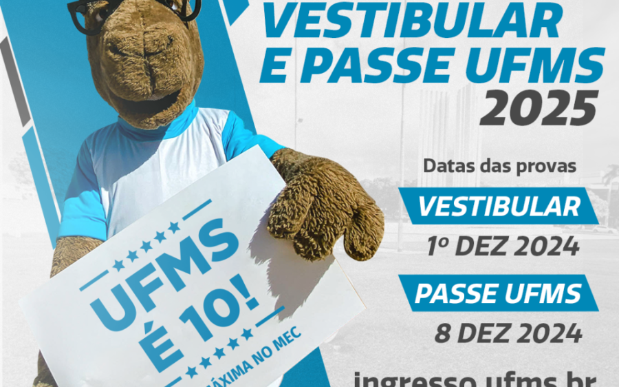 A UFMS abre as inscrições para o vestibular 2025