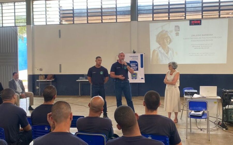 Em ação inédita, Cidadania capacita PMs em formação para atendimento às pessoas idosas