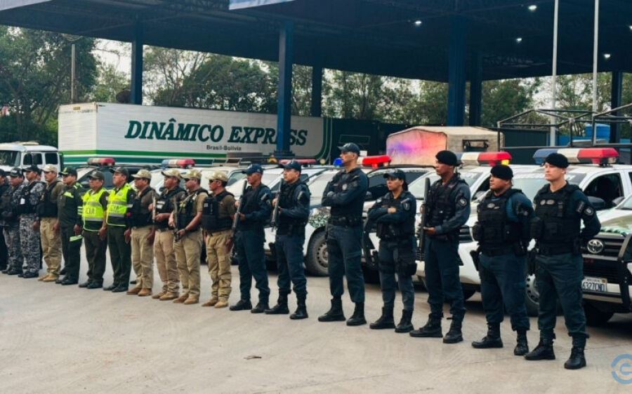 PMMS e forças bolivianas realizam operação conjunta na fronteira para combate ao crime