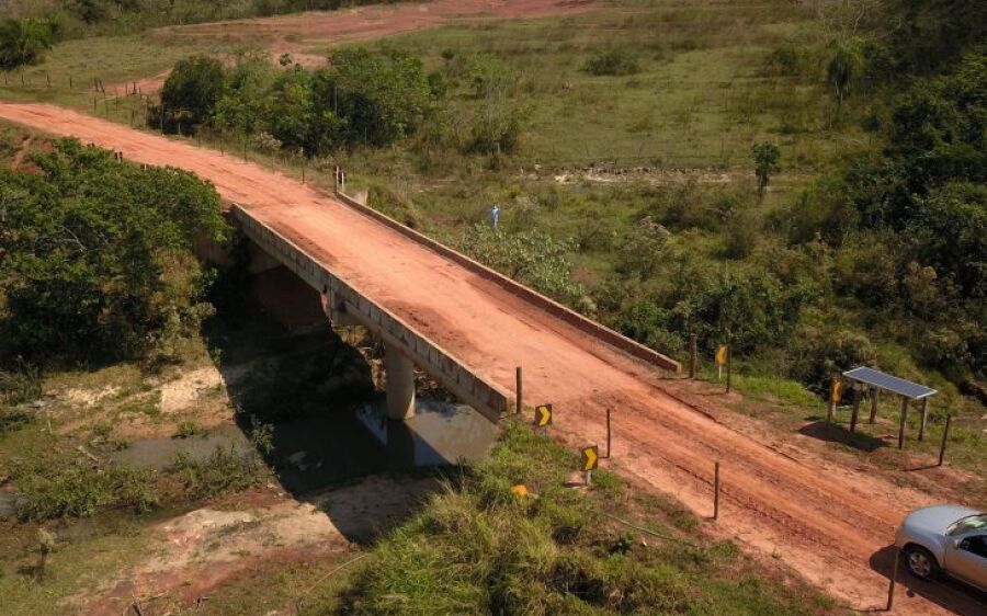 Coxim abre licitação para reconstrução total da ponte sobre o Córrego Buriti