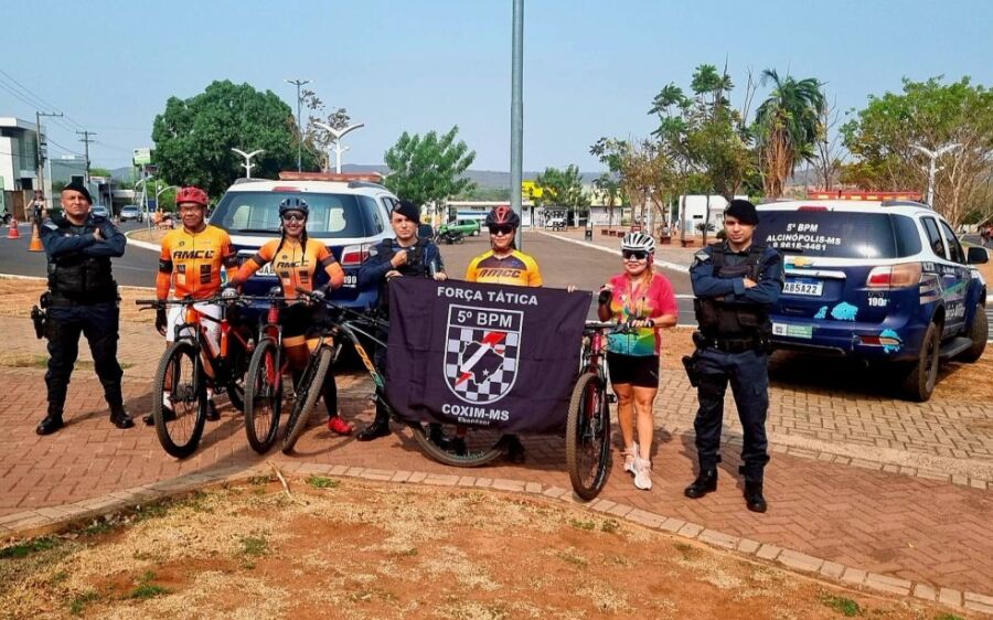 Policial Militar participa do 5º Desafio 30 Horas Solidárias em Coxim