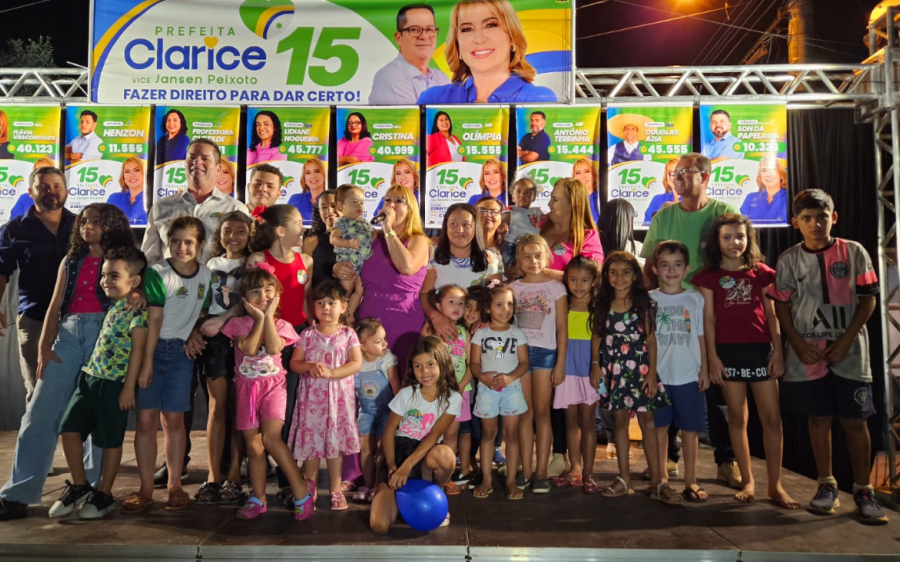 Clarice convida a população sonorense para sua última grande reunião,  marcada para hoje (2)