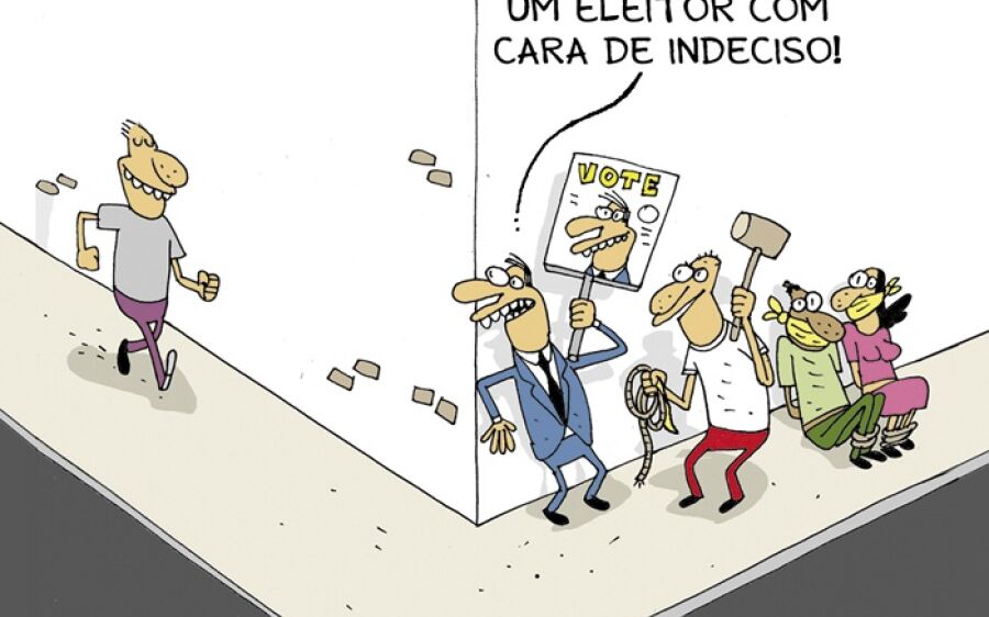 Últimos dias para os candidatos correrem atrás dos votos dos eleitores indecisos