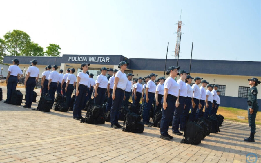 Polícia Militar inicia curso de formação de soldados no Polo de Coxim