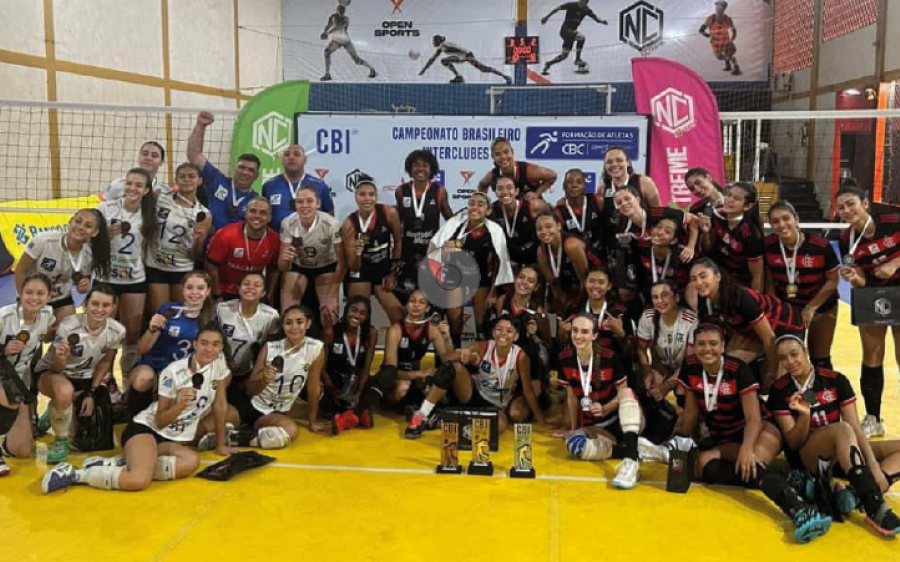 Campo Grande Vôlei é bronze no Brasileiro Interclubes de Vôlei Sub-16 e avança à fase final