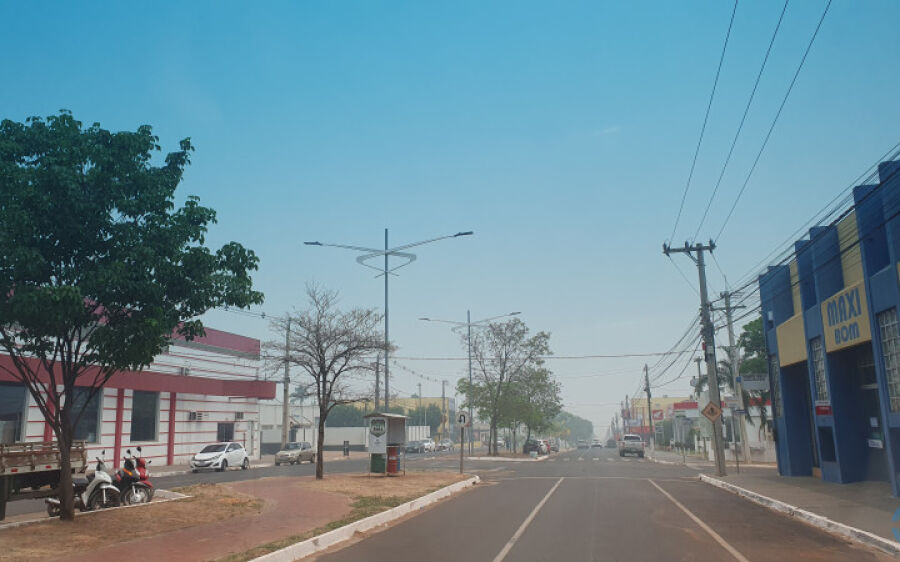 Apesar de chance de chuva, calor ultrapassa 40°C em MS nesta terça-feira