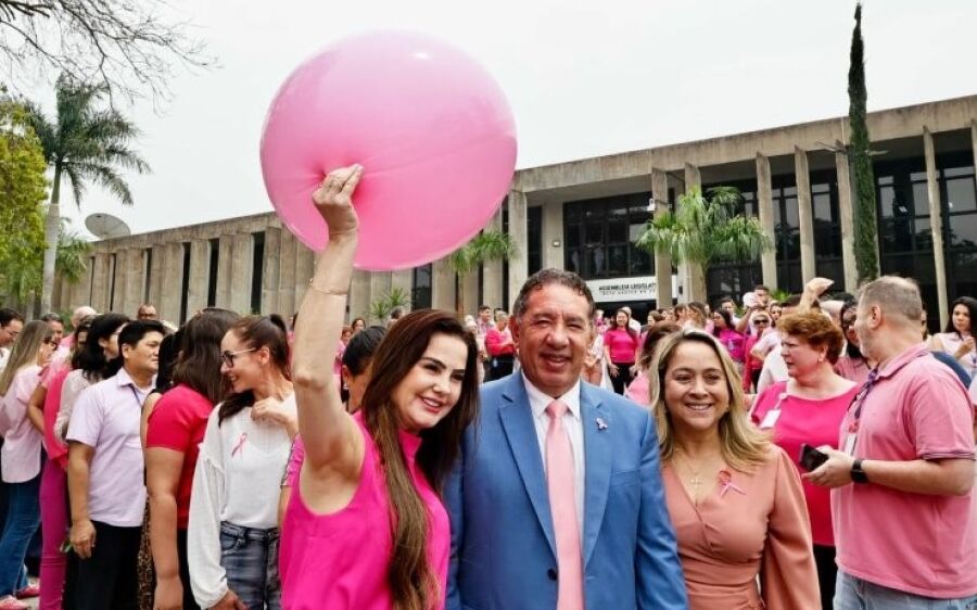 ALEMS abraça Campanha do Outubro Rosa e arrecada kits de beleza