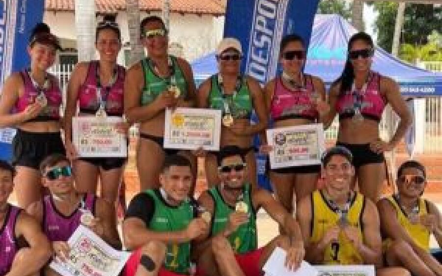 Definidos os campeões do Estadual de Vôlei de Praia realizado em Coxim