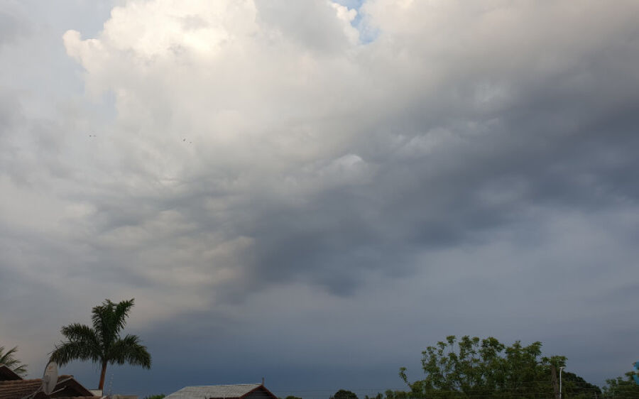 MS está em alerta para chuva com granizo e ventos de até 100 km por hora