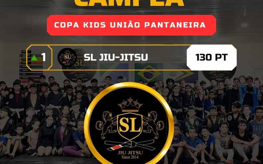 SL Jiu Jitsu de São Gabriel do Oeste é campeã na Copa Kids União Pantaneira em Campo Grande