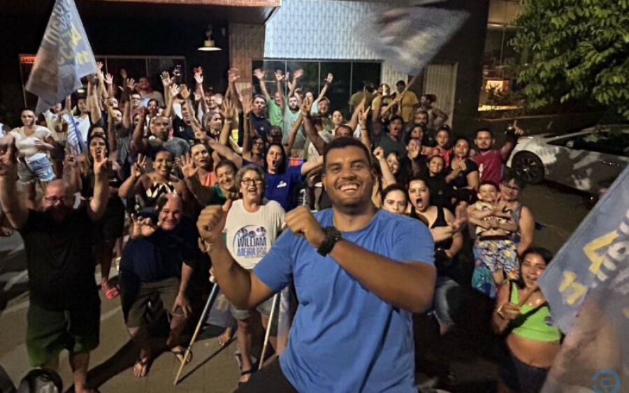 William Meira amplia votação sendo reeleito pra continuar trabalhando forte por Coxim