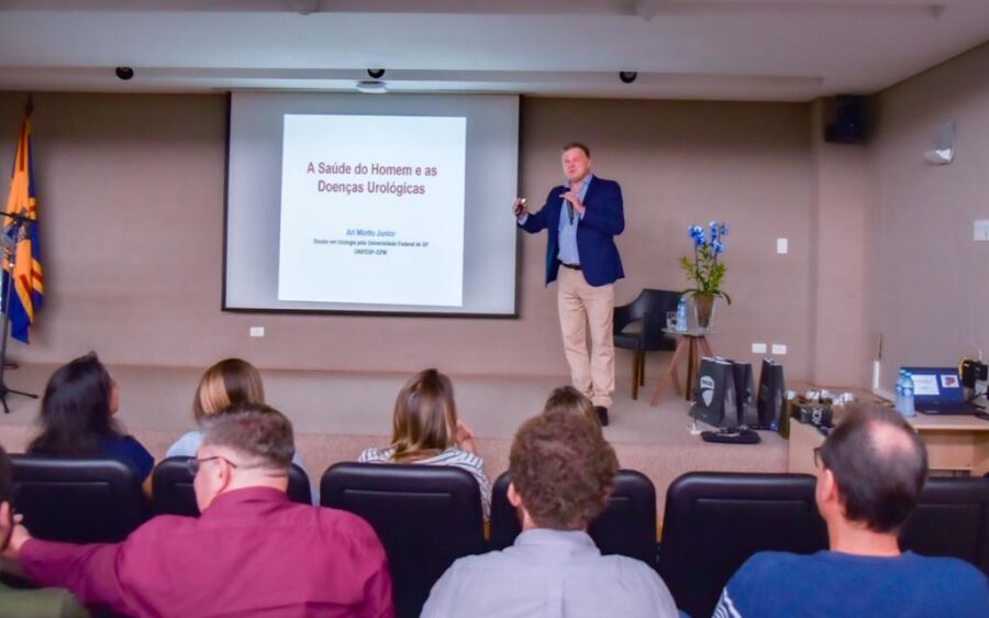 Saúde do homem é tema de palestra no TCE-MS