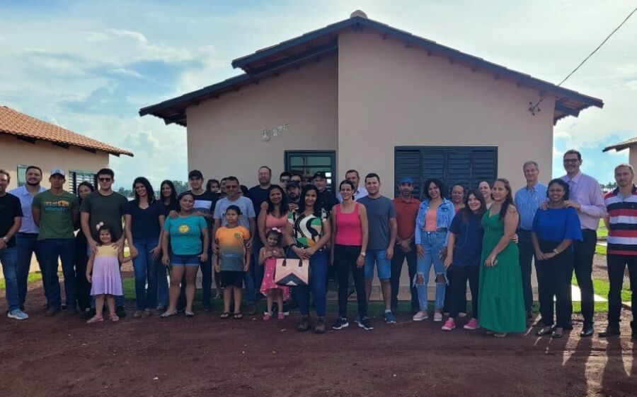 Prefeitura entrega mais 22 casas e reforça compromisso com a habitação em São Gabriel do Oeste
