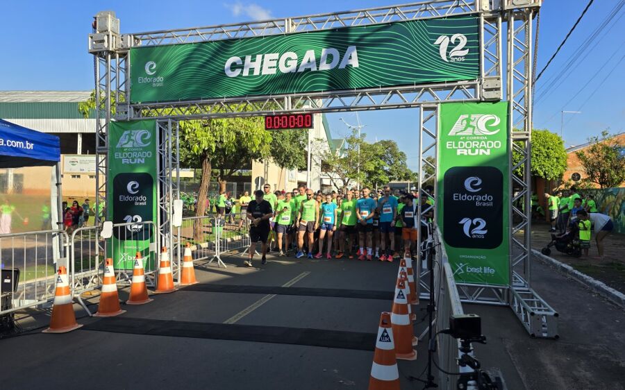4ª edição da Eldorado Run arrecadou 10 toneladas de donativos