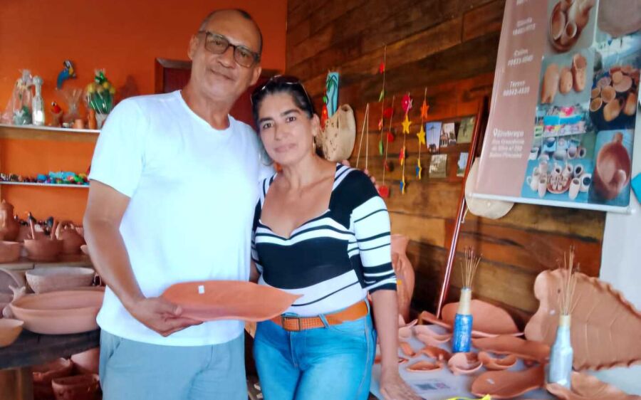 Ceramistas de Coxim se destacam no 1º Festival de Artesanato de Mato Grosso do Sul