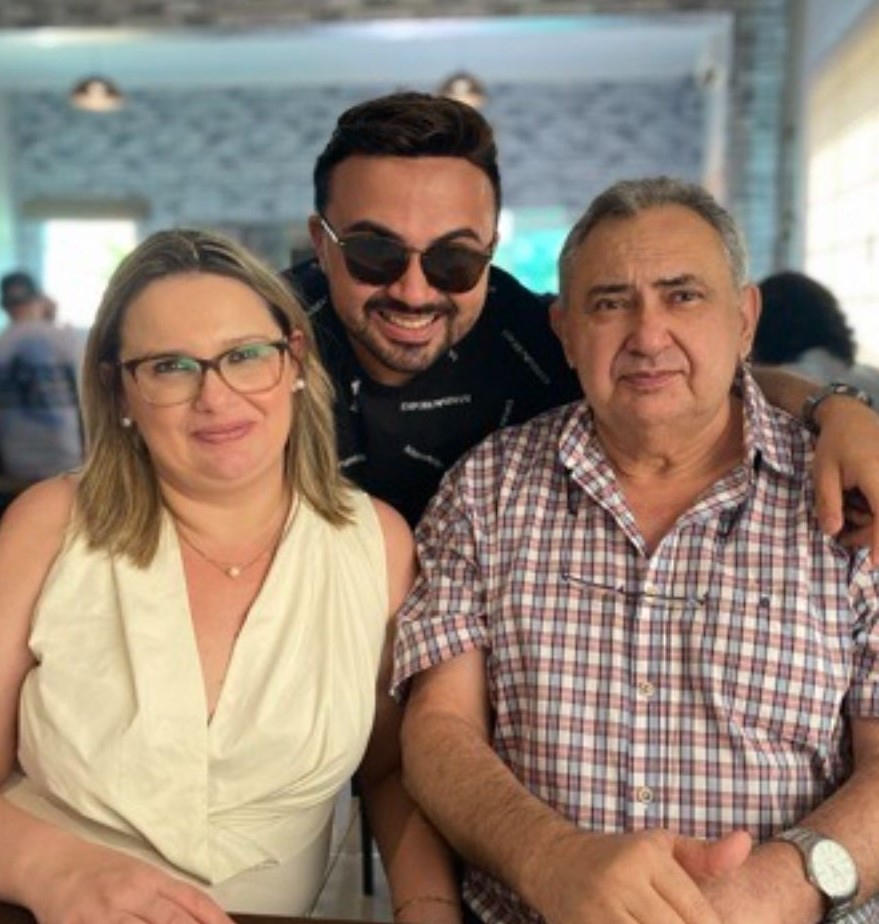 Dr Pedrinho , filha Juliana psicóloga e o Filho Dr. Fernando 